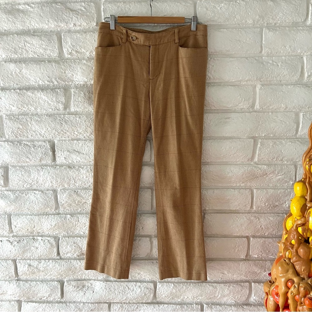 Lauren Ralph Lauren Tweed Cotton Pants Size 8 Petite - Picture 9 of 9